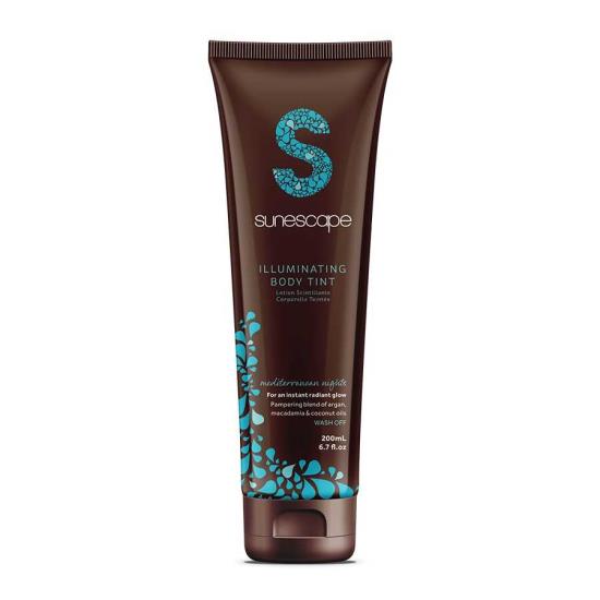 Sunescape Lotion scintillante corporelle teintée – Nuits Méditéranéennes 200ml