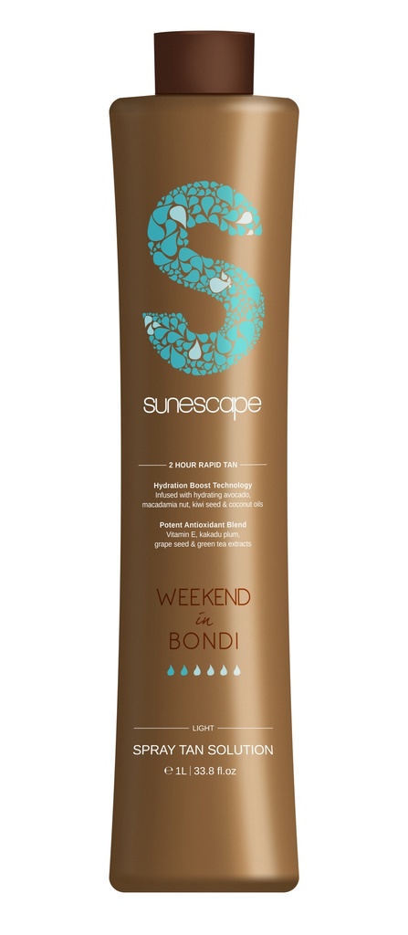 Instant Self-Tan Mousse – Weekend in Bondi (Ligth) PRO 1L