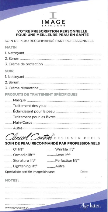 Pad Prescription IMAGE FR