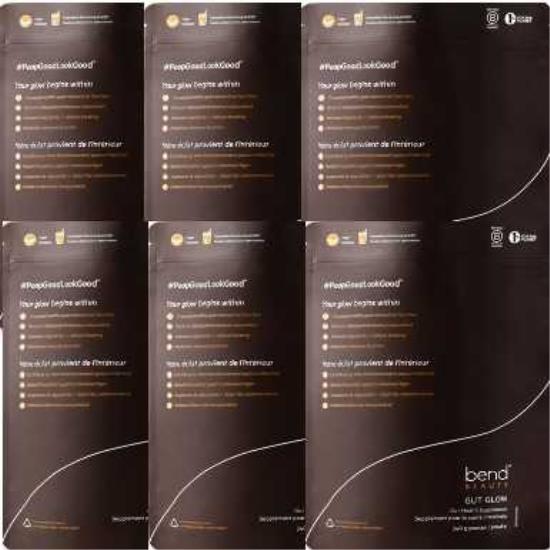 Bend Beauty Gut Glow Prébiotique 240g x6