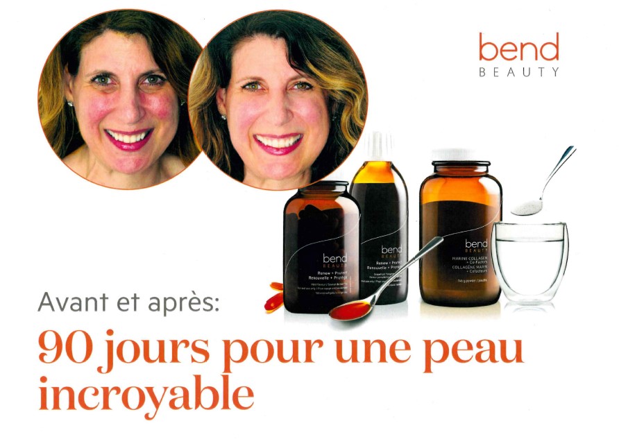 Bend Beauty  & After Booklet French