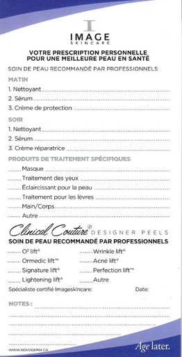 [10011] Pad Prescription IMAGE FR