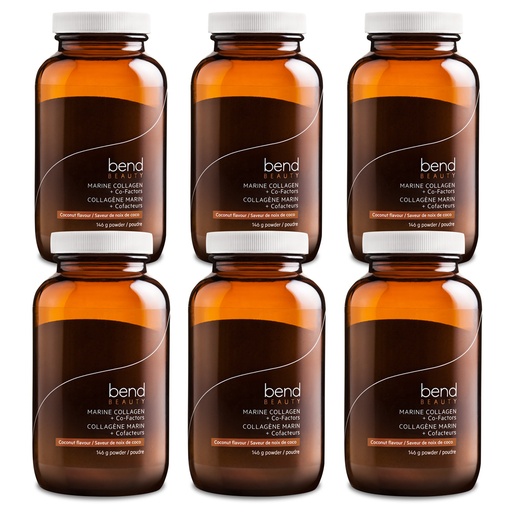 [86510x6] Bend Beauty Marin Collagen + Co-Facteurs Coconut 146g x6