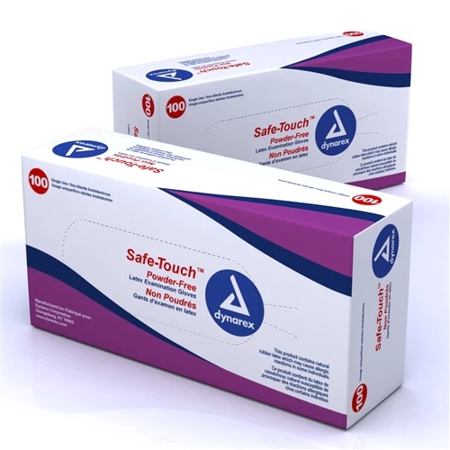 [6813X10] Sensi Grip Latex Examen Gloves Powder Free - Medium 1000pc