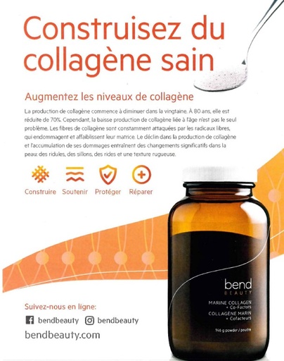[BFRMCT] Bend Beauty Tente Affichette Collagen MC French